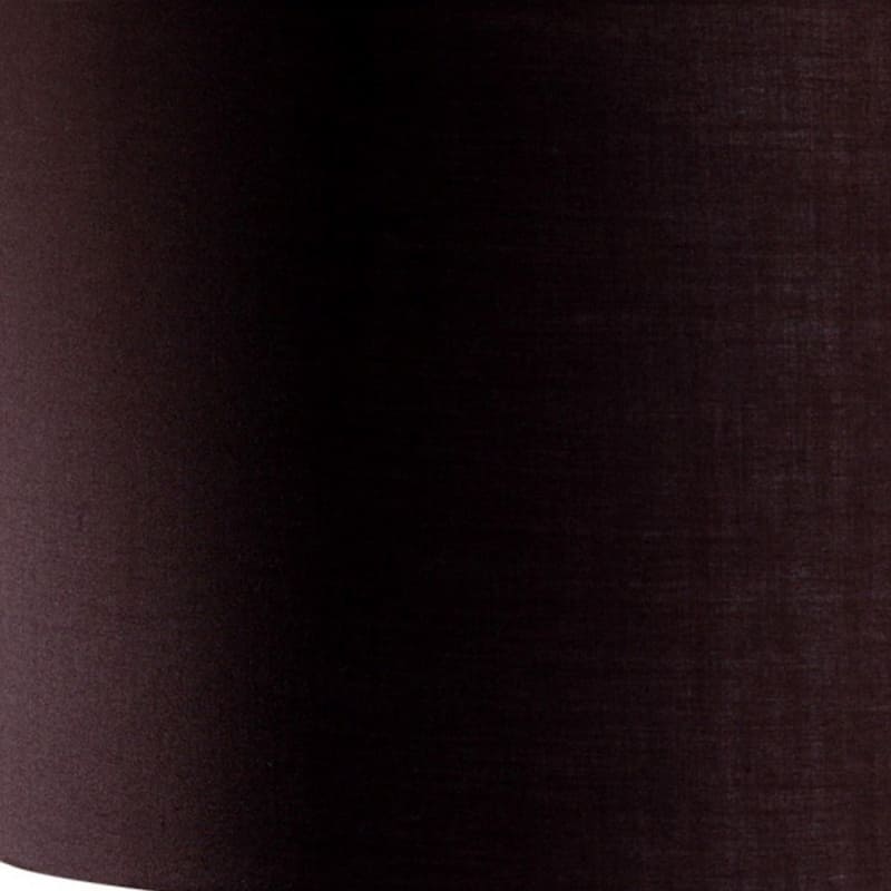 29" Silver Ceramic Geometric Table Lamp With Brown Classic Drum Shade - 13.75" x 13.75" x 29"