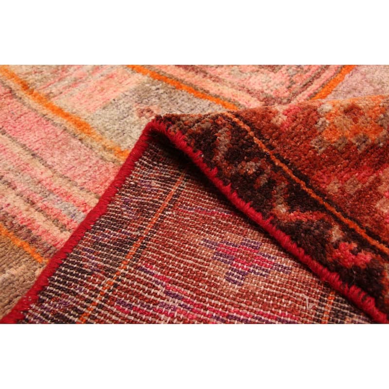 ECARPETGALLERY Hand-knotted Konya Anatolian Light Red Wool Rug - 5'0 x 7'7