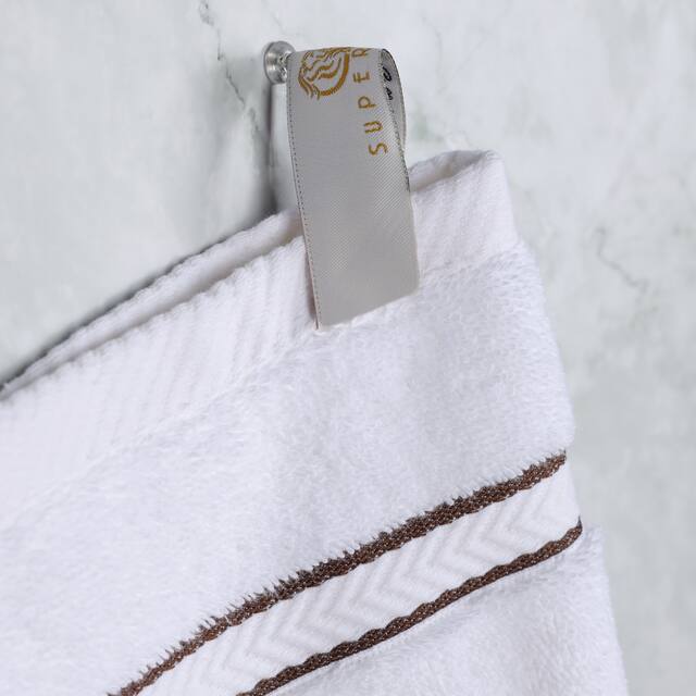 Turkish Cotton 6 Piece Absorbent Heavyweight Towel Set by Superior
