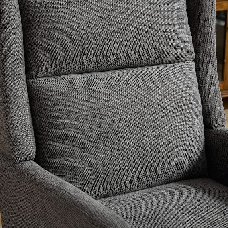 26.18" High Back Upholstered Arm Chair