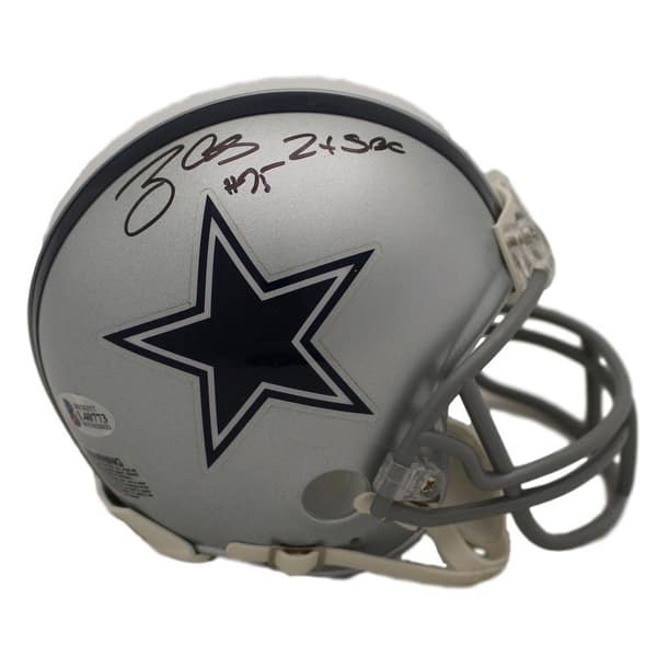 Shop Tony Casillas Autographed Dallas Cowboys Mini Helmet 2x Sb