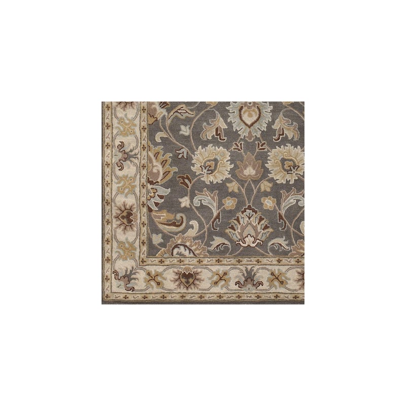 Livabliss Caesar Updated Traditional Border Area Rug.