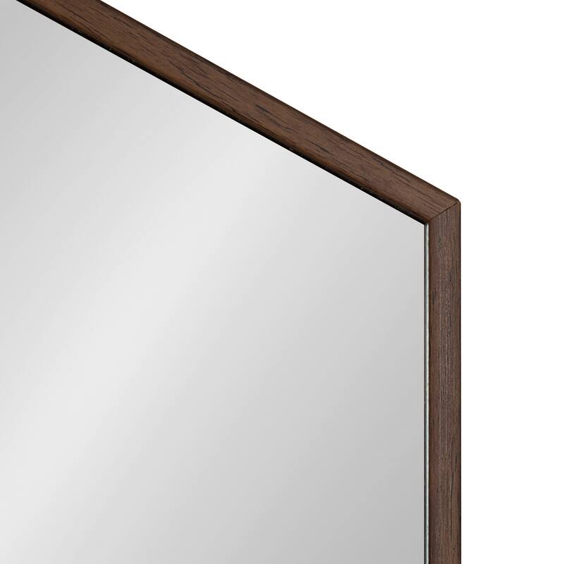 Kate and Laurel Rhodes 6-Sided Hexagon Wall Mirror - 30.75x34.75