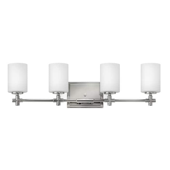 Hinkley Lighting Laurel 4 Light 27.75" Wide Bathroom Vanity Light with