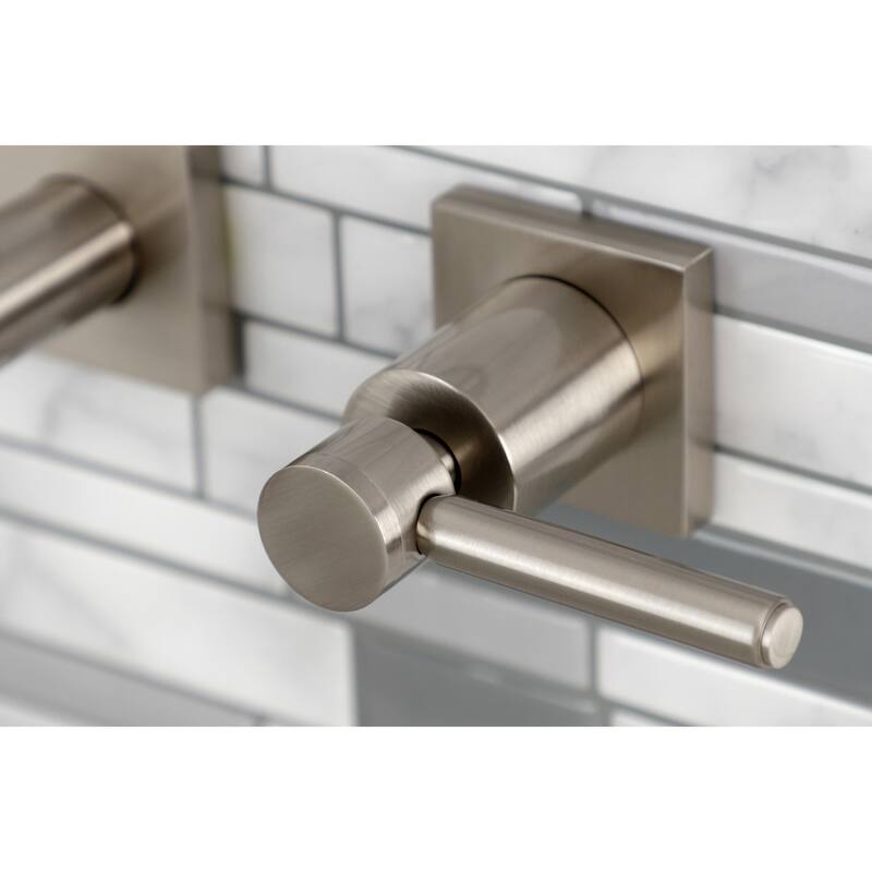 Kingston Brass Concord 3-Hole Wall Mount Roman Tub Faucet