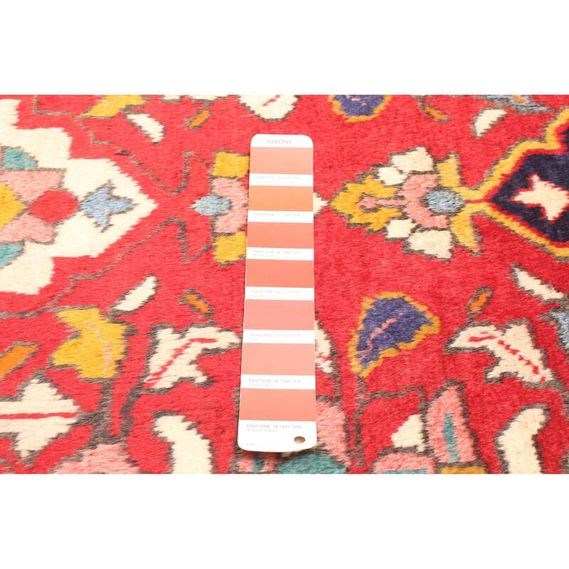 ECARPETGALLERY Hand-knotted Konya Anatolian Red Wool Rug - 2'4 x 7'5