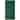 Overdyed Hand-Knotted Wool Modern-Contemporary Green Area Rug 4' 2" x 8' 1"