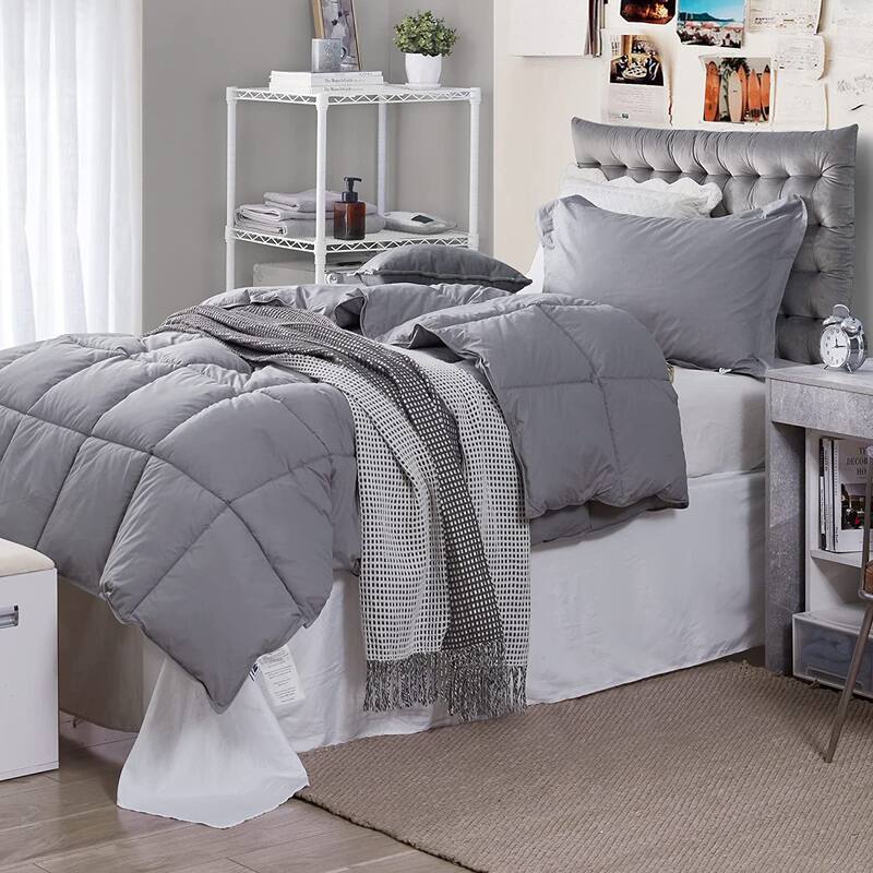 Snorze® Cotton Cloud Comforter - Coma Inducer® - Alloy - Twin XL