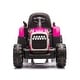 preview thumbnail 49 of 118, Luxury Electric Ride-On Tractor Toy for Children with Remote Control, Trailer, and LED Lights - 3-6 Years