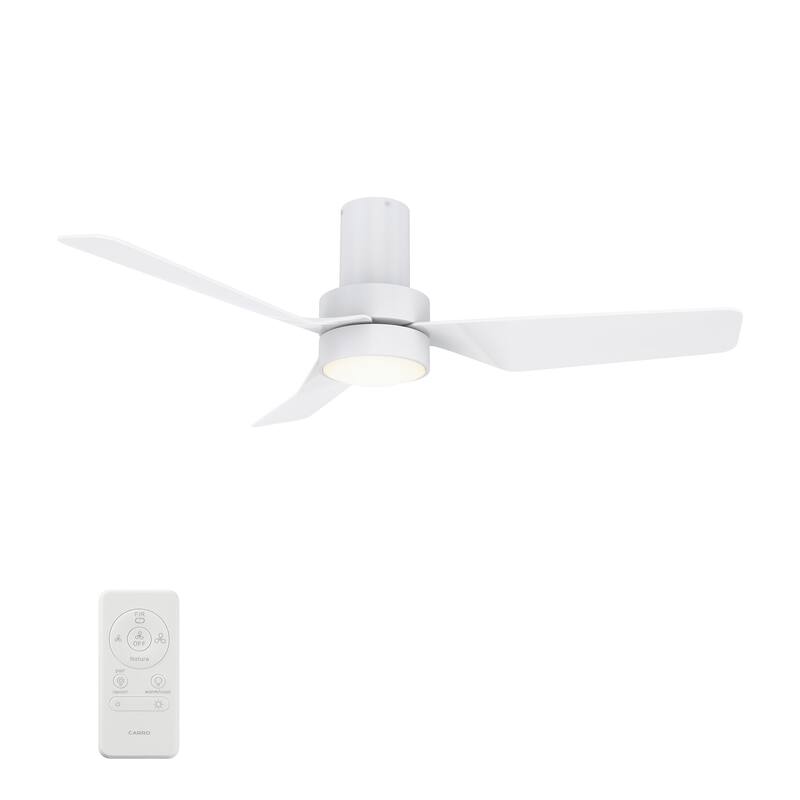 CARRO Nantes 44" Indoor Ceiling Fan with LED Light and Remote Control