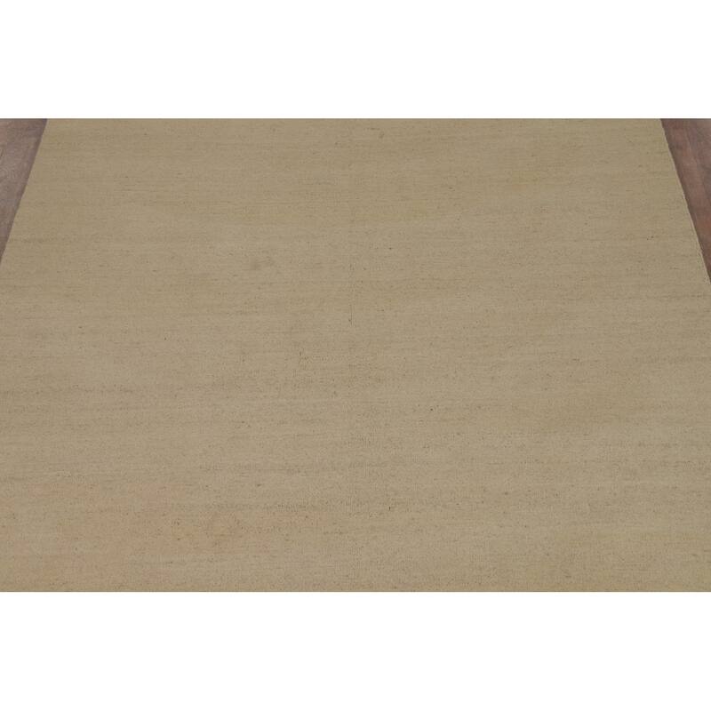 Contemporary Gabbeh Oriental Area Rug Hand-Knotted Wool Carpet - 6'0" x 8'10"
