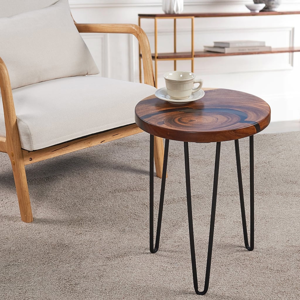 Home Soft Things Epoxy Resin Table Resin Coffee Table, River Table