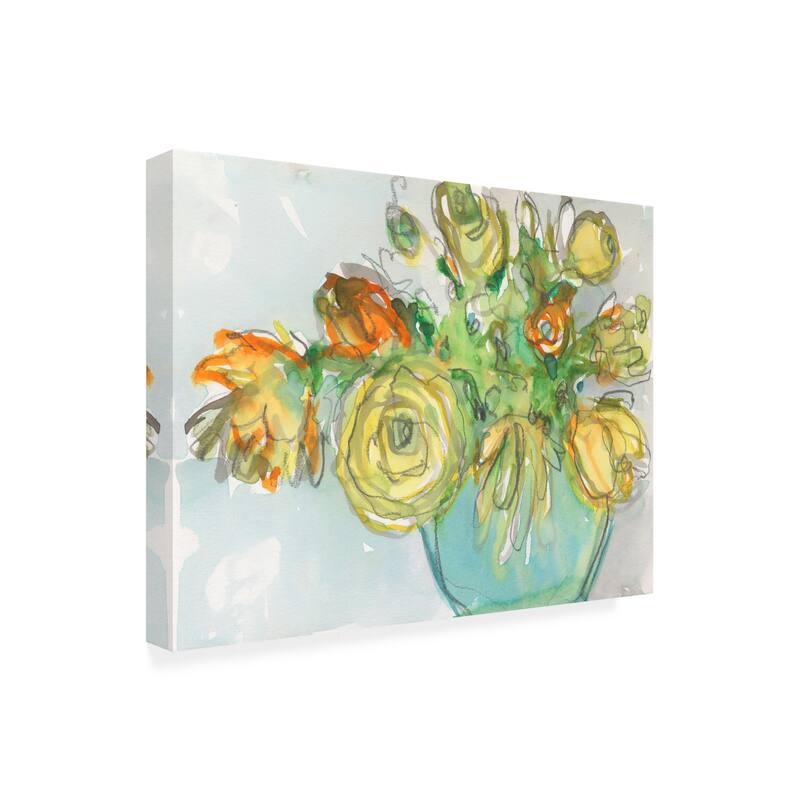 Samuel Dixon 'Spring Floral Accent I' Canvas Art Bed Bath & Beyond