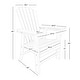 preview thumbnail 8 of 60, Altura 7-Piece Poly Eco-Friendly All Weather Outdoor Dining Set with Armchairs