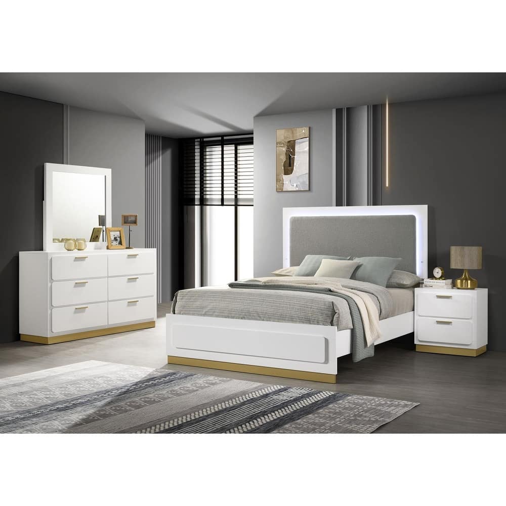 Sophia 4-piece Upholstered Bedroom Set
