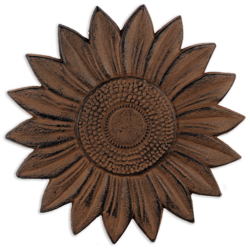 Sunflower Steppingstone- Rustic Brown