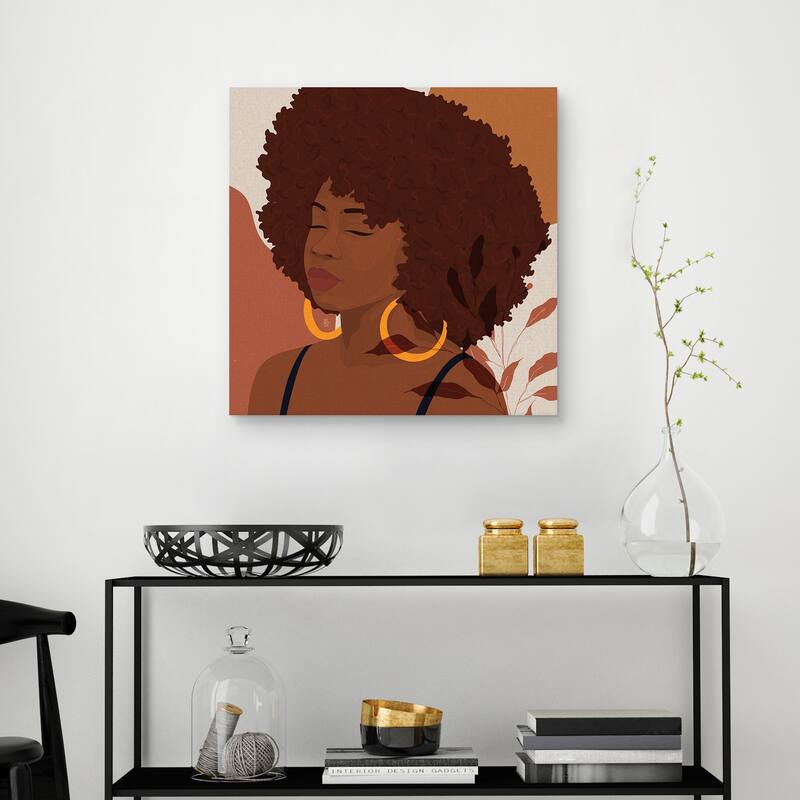 Your Mind is a Garden by Princella Canvas Art Print