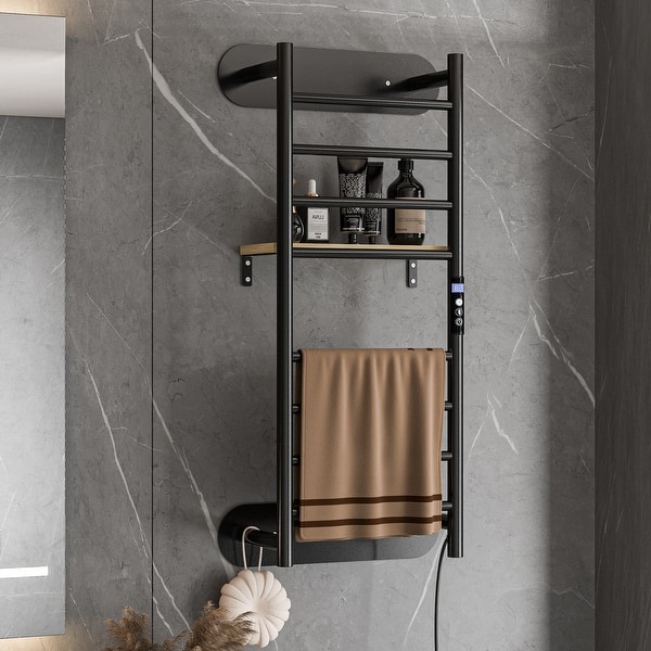 Suspended Towel Rack Hexagonal Ceiling-Mounted Towel Rack, Space