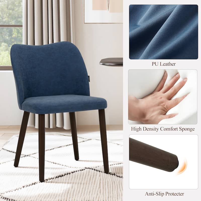 Modern Dining Chairs Upholstered Kitchen Chairs (set of 2)
