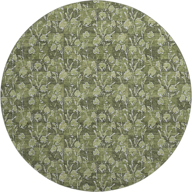 Premium Washable Super Soft Floral Contemporary Mayfield Rug