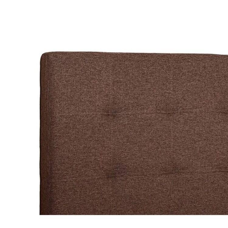 Height Adjustable Tufted Headboard - Padded Upholstered Queen Bed Backboard with Premium Fabric