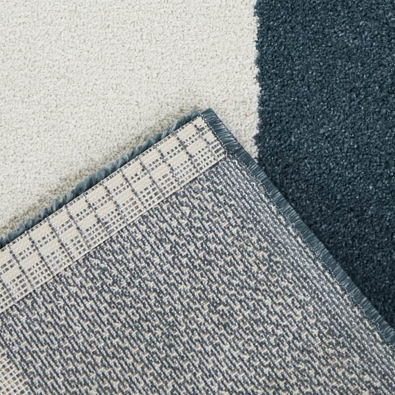 Alessandro Geometric Stripe Area Rug