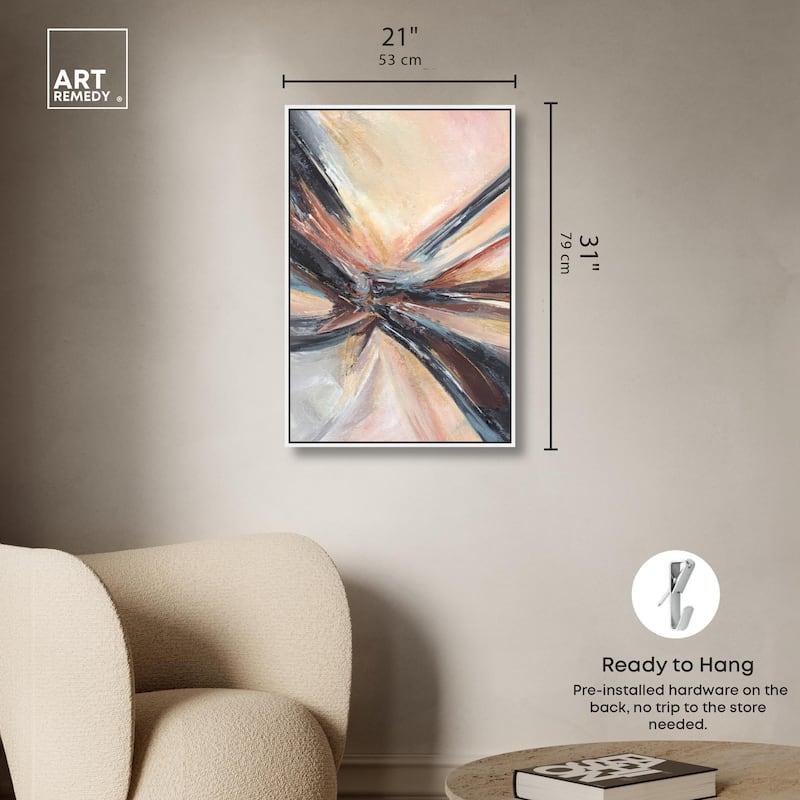 Desert Roads Canvas by Art Remedy