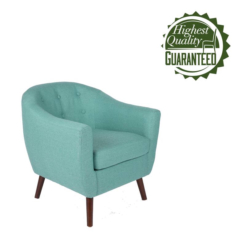 Carson Carrington Junsele Linen Upholstery Club Accent Chair