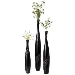 Decorative Ceramic Vase Floor Design Flower Bouquet Shape Urn Home Decor 20IN 