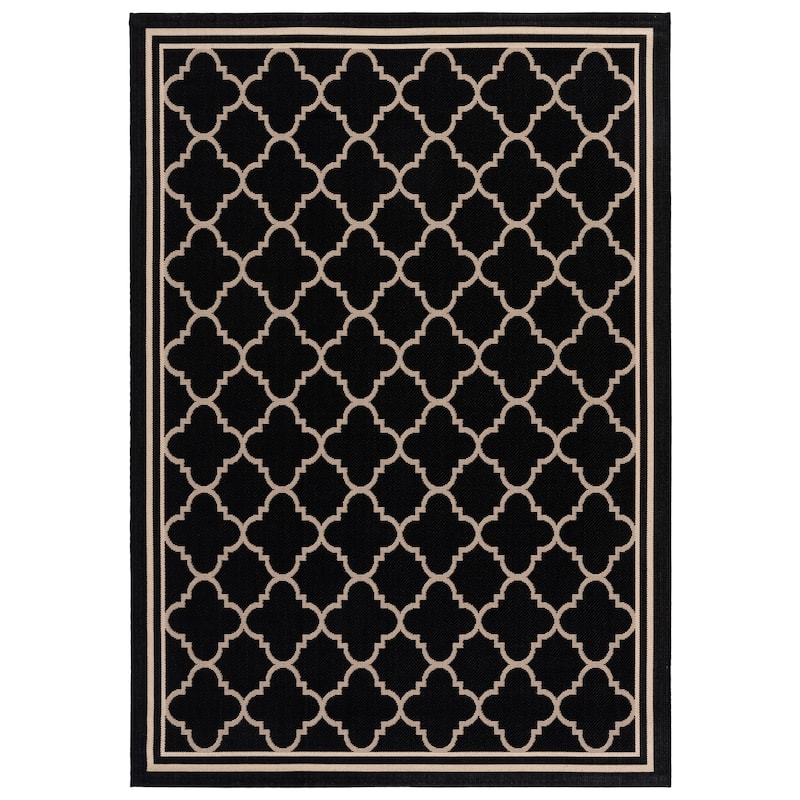 SAFAVIEH Courtyard Kristelle Indoor/ Outdoor Waterproof Patio Backyard Rug