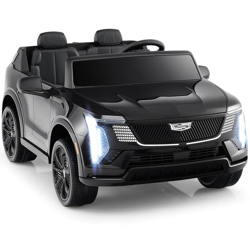 Costway 2 Seater Ride on Truck with Remote Control 3 Speeds LED Lights - See Details - Black