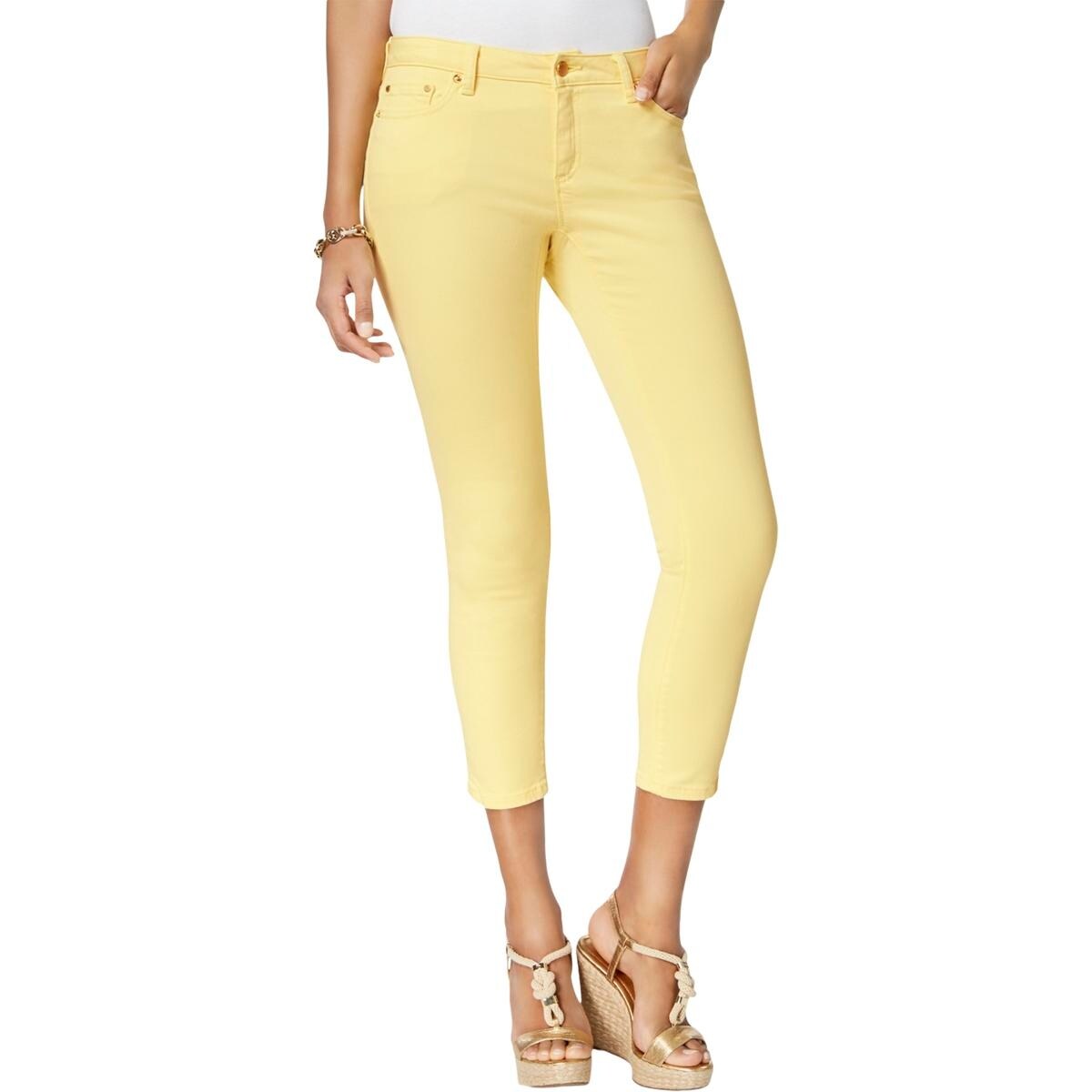 izzy cropped skinny michael kors