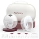 preview thumbnail 1 of 14, All-in-one M5 Wearable Breast Pump - Grey - Double