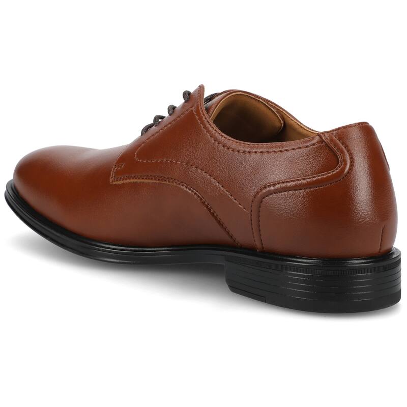 Vance Mens Barclay Medium and Wide Width Plain Toe Oxford Dress Shoe