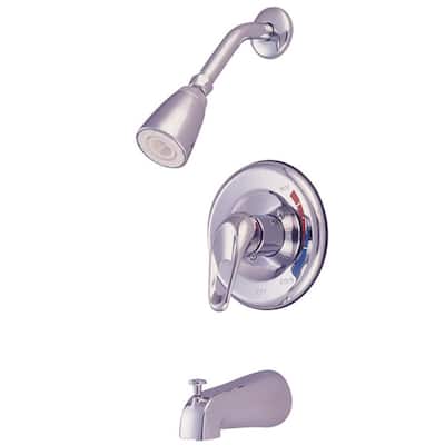 Kingston Brass Chatham Tub and Shower Trim with Metal Lever Handle and