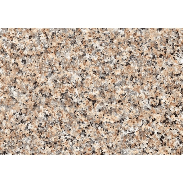 Brewster T346-0181 Faux Stone 78-3/4" Long Vinyl Adhesive Film - Set of Two - Brown Granite
