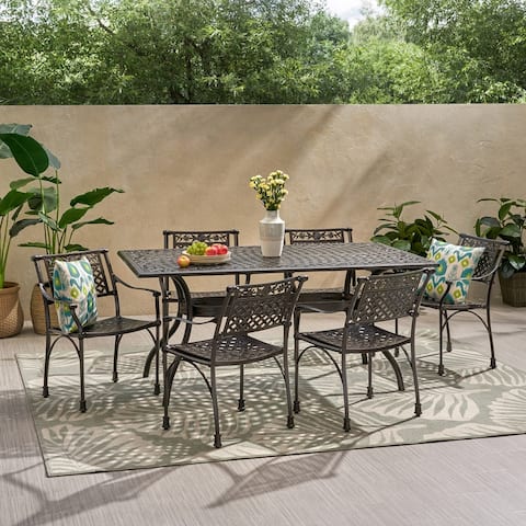 Ridgecrest 7-piece Patio Dining Set by Christopher Knight Home