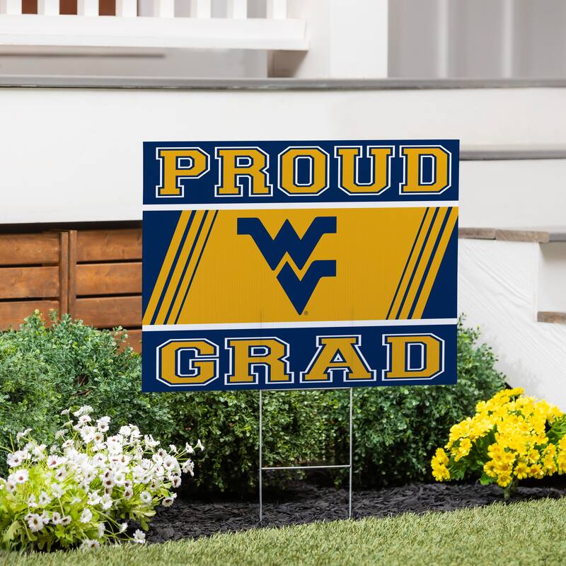 West Virginia University 24" x 18" Graduation Coroplast Outdoor Yard Sign