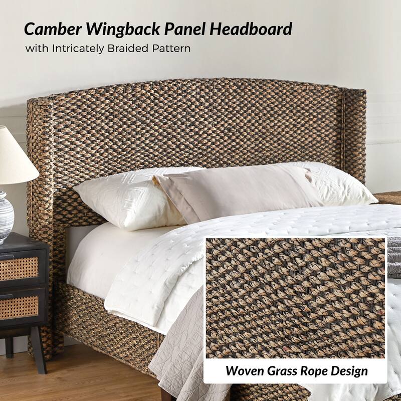 Ludwig Traditional Standard Bed with Wingback Design by HULALA HOME