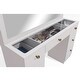 preview thumbnail 23 of 27, Boahaus Venus Modern Vanity, Glass Top, 07 Drawers - N/A
