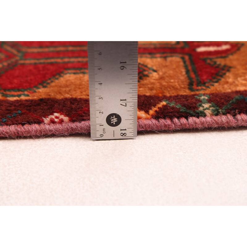 ECARPETGALLERY Hand-knotted Konya Anatolian Black, Red Wool Rug - 3'11 x 9'1