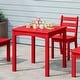 preview thumbnail 15 of 63, Polytrends Garden Party Kids Outdoor 24" Dining Table