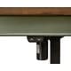 preview thumbnail 15 of 15, Farmhouse Electric Sit/Stand Desk, Height Adjustable Table, Blue