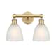 Option Brushed Brass / White