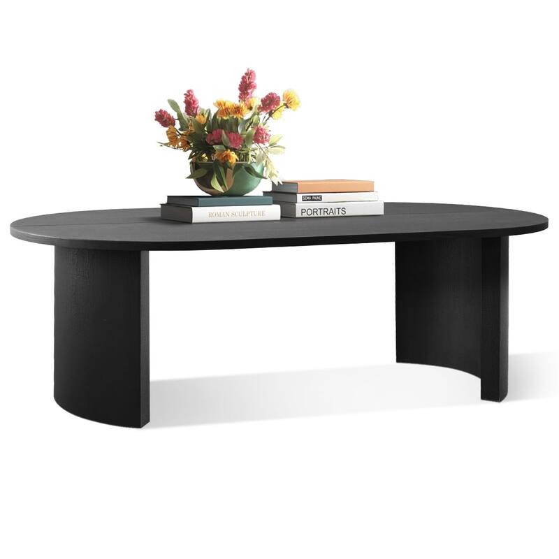 51" Large Oval Coffee Table