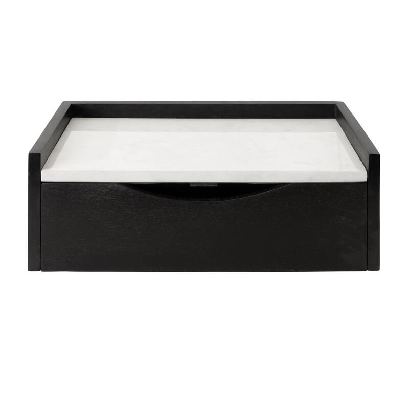 Kate and Laurel Kitt Premium Sold Wood Floating Shelf Side Table