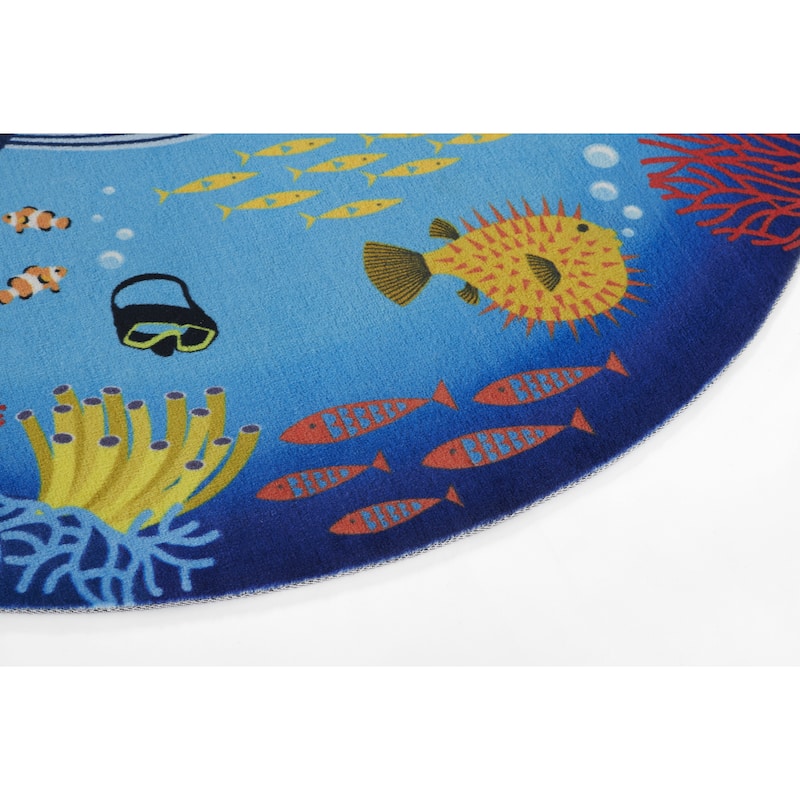 Momeni Playground Ocean Kid Rug