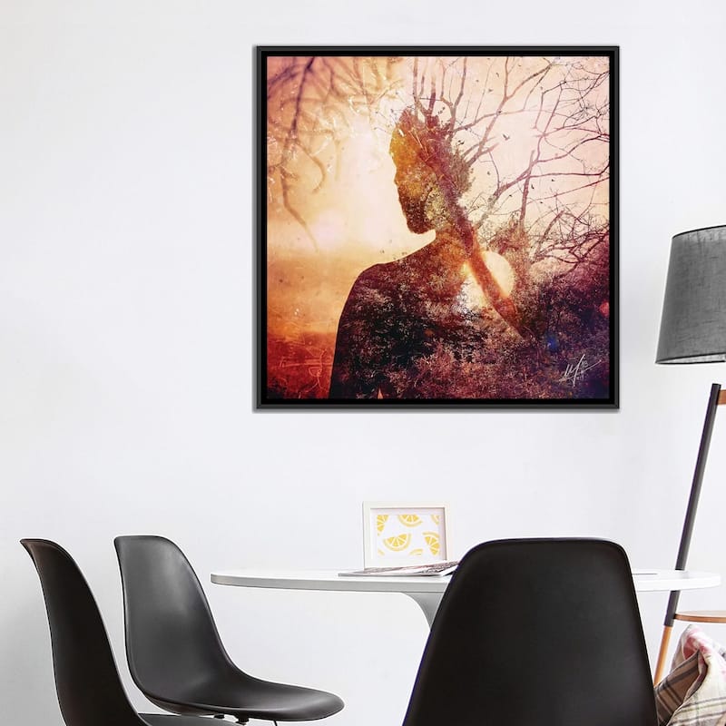 iCanvas "Maps" by Mario Sanchez Nevado Framed Canvas Print