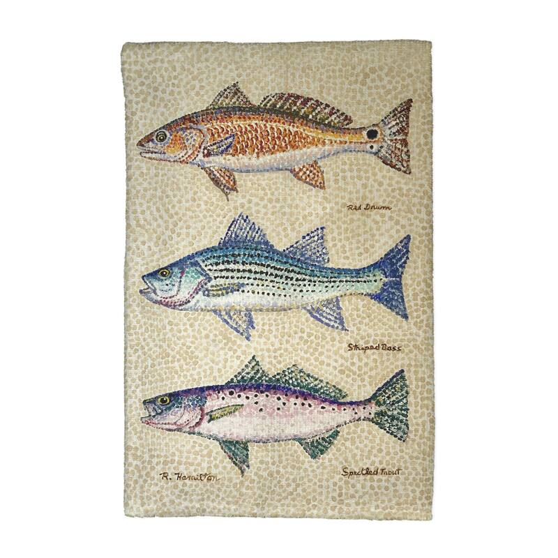Creek Fish Kitchen Towel - 16x25