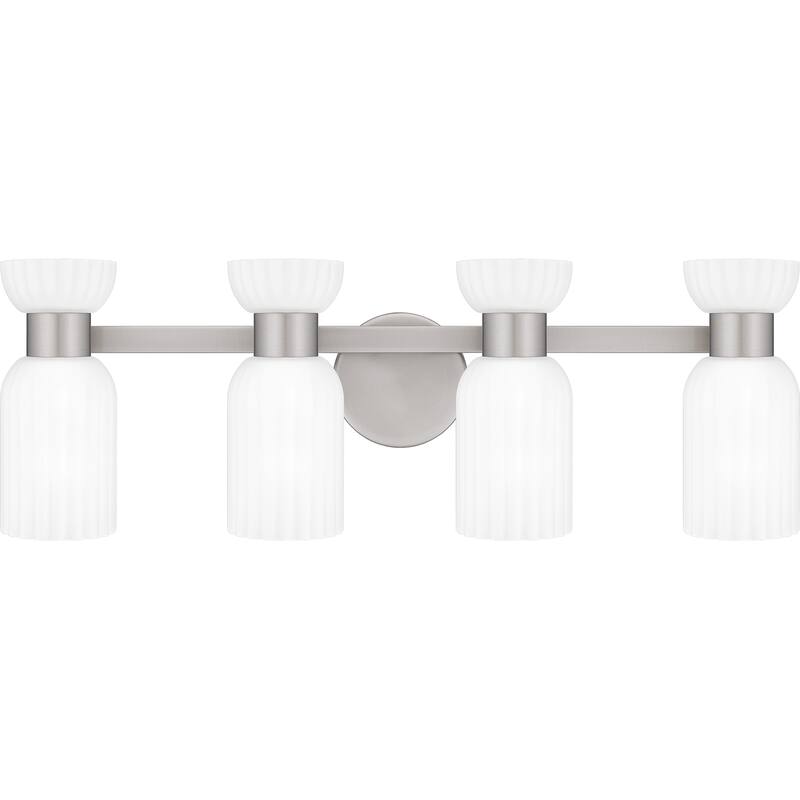 Rembrandt 4-Light Brushed Nickel Vanity Light